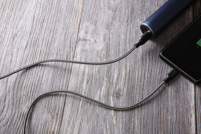 كابل اوكي مايكرو USB - 1.2 متر - أسود و أبيض - CB-AM1