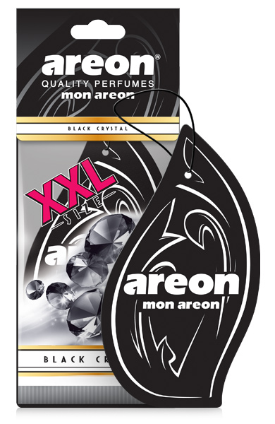 معطر سيارة اريون مون معلقة حجم كبير، كريستال اسود - MAX15