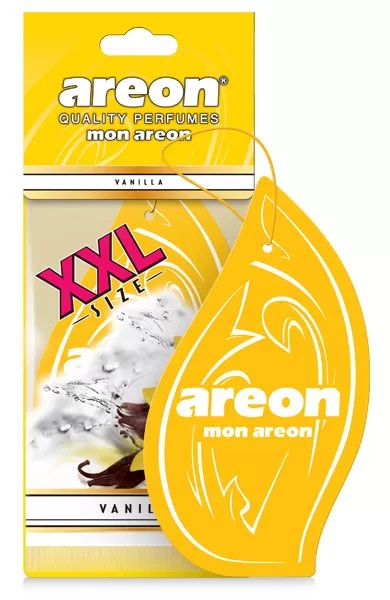 معطر سيارة اريون مون معلقة حجم كبير، فانيليا - MAX10