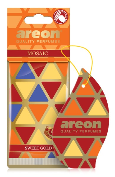 معطر سيارة اريون موزاييك سويت جولد