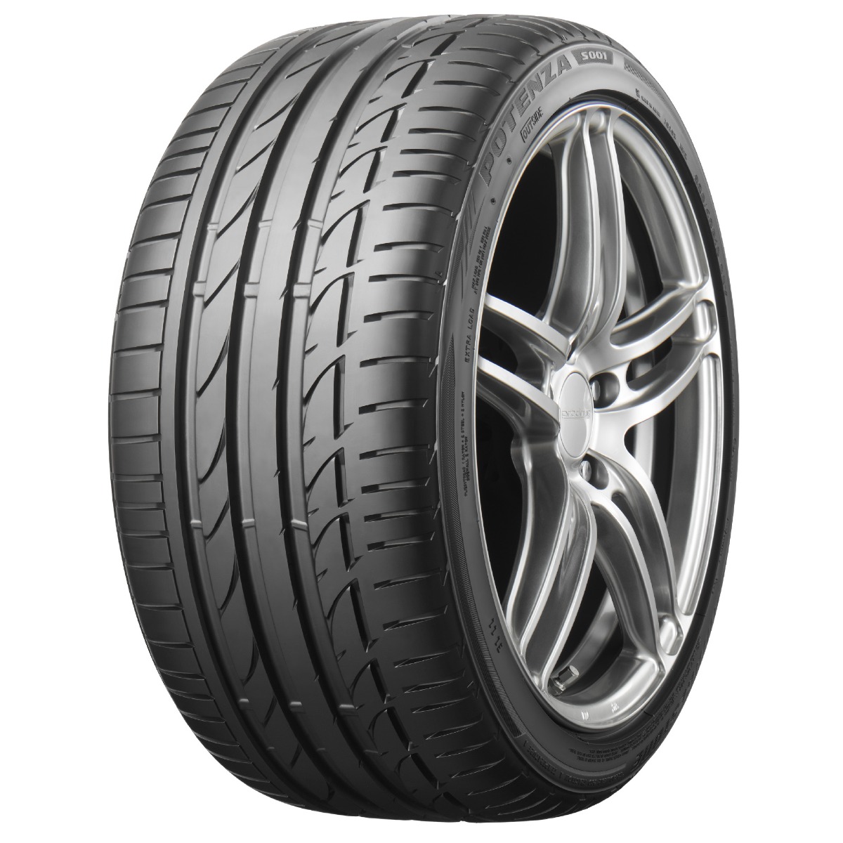 Bridgestone Potenza S001 R Run Flat Car Tire - 225/50R17