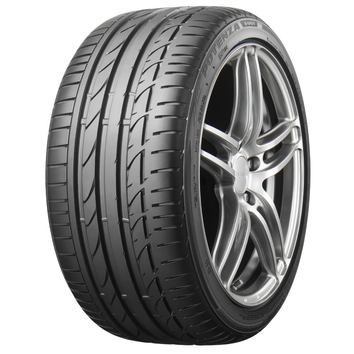 Bridgestone Potenza S001 R Run Flat Car Tire - 255/35R19