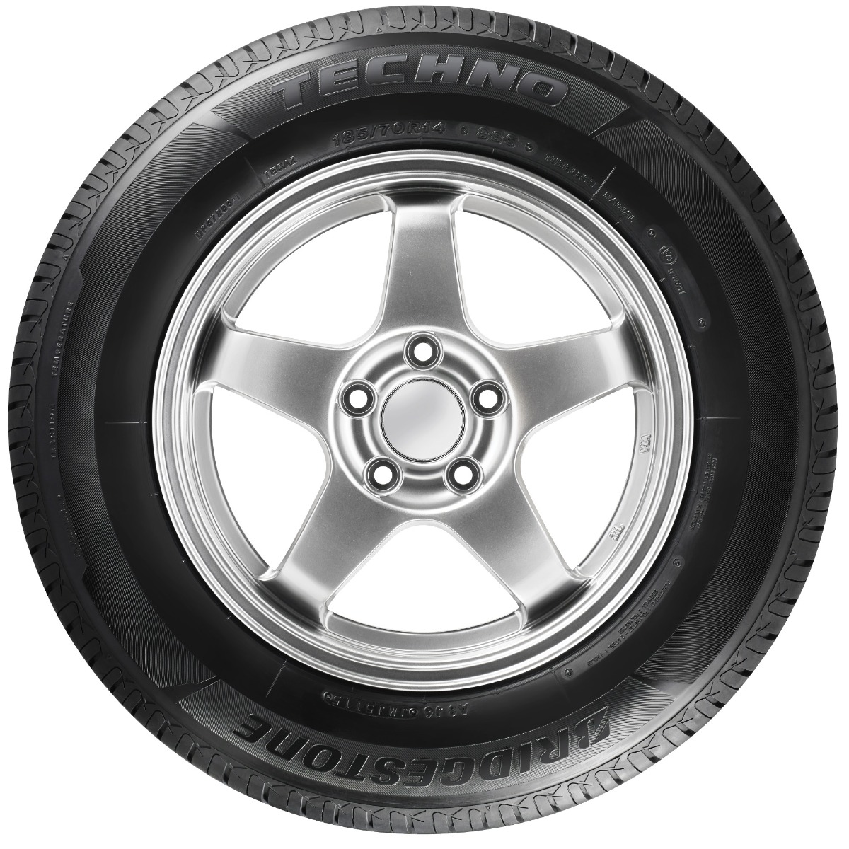 Bridgestone Techno 248 Regular Car Tire - 185/80R14
