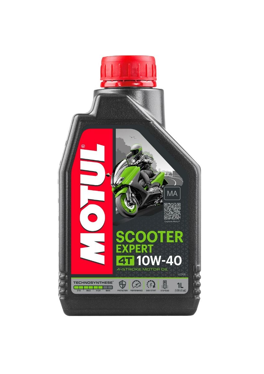 Fit&Fix  Motul Scooter Expert 4-Stroke Motorcycle Motor Oil, 1 Litre -  10W40
